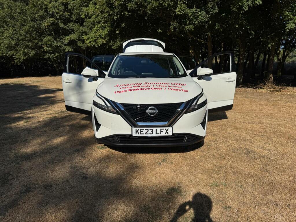 Nissan Qashqai Suv 1.3 Dig-t Mhev Acenta Premium Xtron Euro 6 S White #2