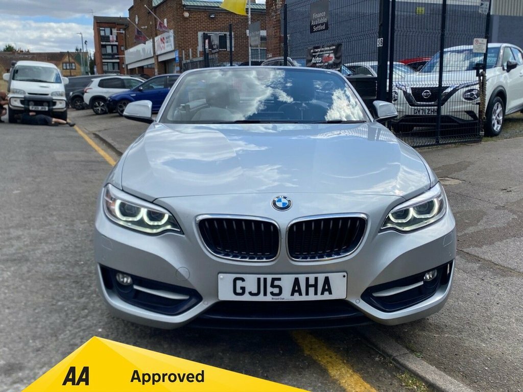 BMW 2 Series 2L Sport Silver #2