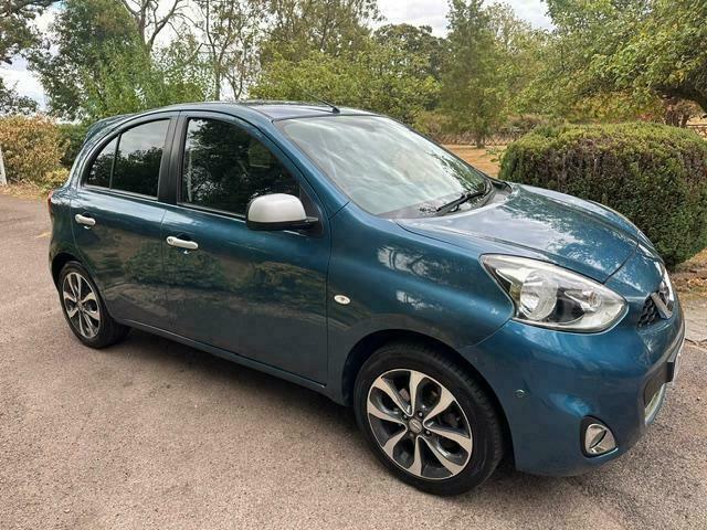 Nissan Micra N-tec Blue #5