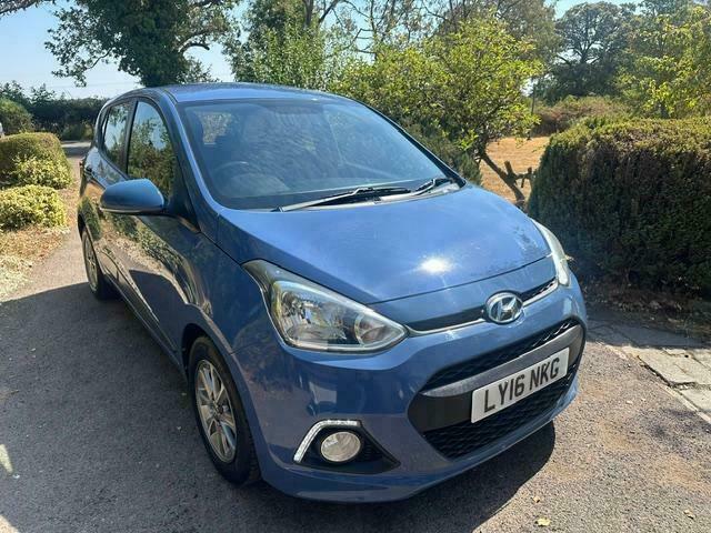 Hyundai I10 Premium Blue #4