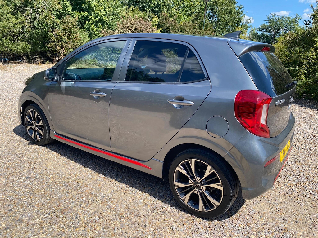 Kia Picanto 1.0 Dpi Gt-line Euro 6 Ss YA23VKJ Grey #5