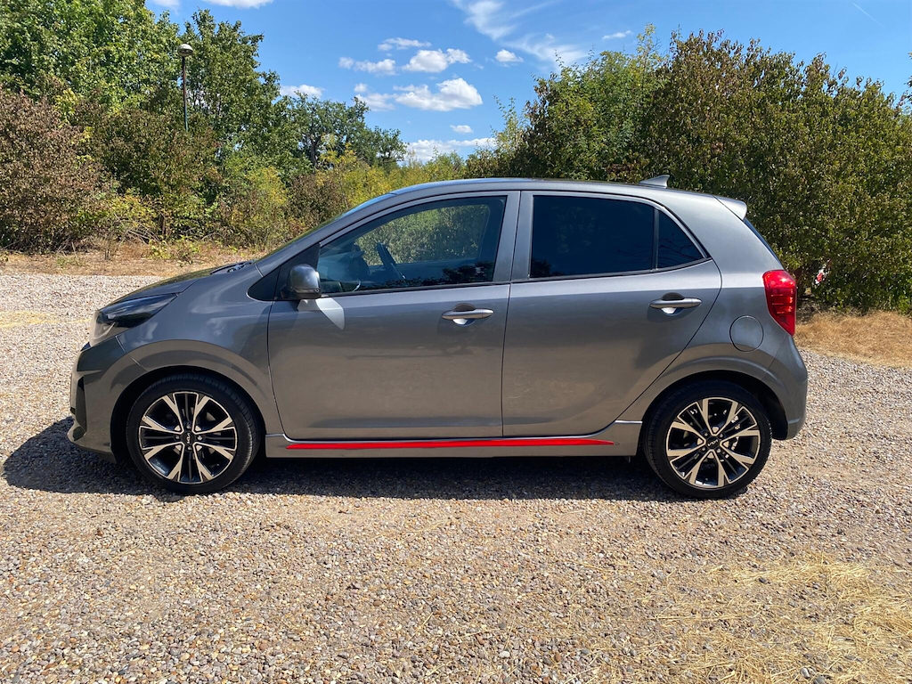 Kia Picanto 1.0 Dpi Gt-line Euro 6 Ss YA23VKJ Grey #4