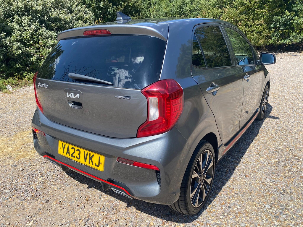 Kia Picanto 1.0 Dpi Gt-line Euro 6 Ss YA23VKJ Grey #6