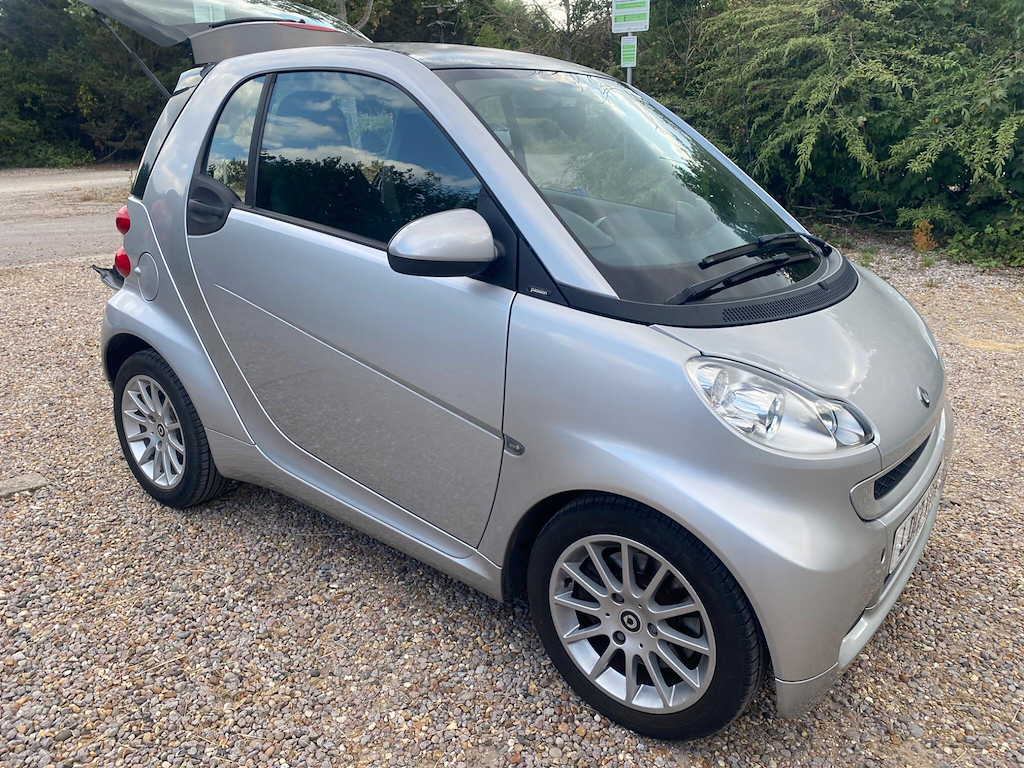 Smart Fortwo 1.0 Mhd Passion Softtouch Euro 5 Ss Silver