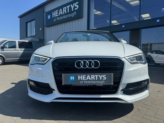 Audi A3 Cabriolet Tfsi S Line Convertible White #2