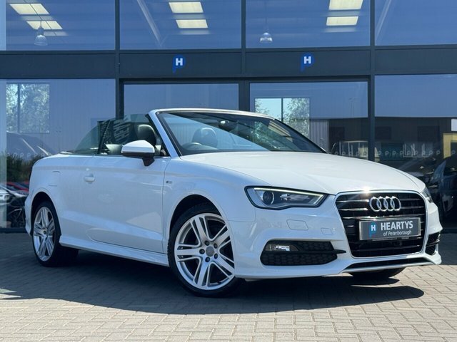Audi A3 Cabriolet Tfsi S Line Convertible White