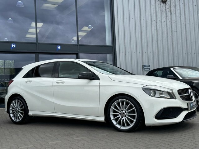 Mercedes-Benz A Class A200 Amg Line Hatchback White #5