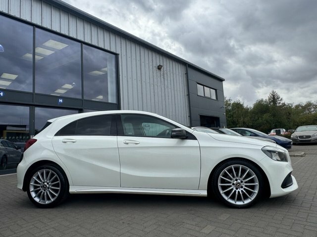 Mercedes-Benz A Class A200 Amg Line Hatchback White #6