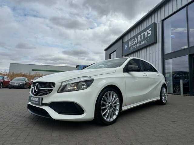 Mercedes-Benz A Class A200 Amg Line Hatchback White #3