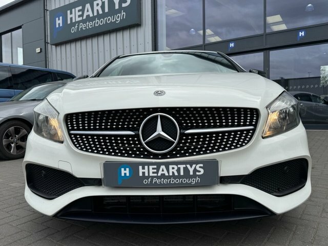 Mercedes-Benz A Class A200 Amg Line Hatchback White #2