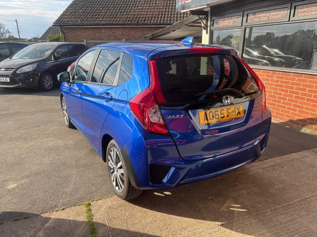 Honda Jazz 1.3 Ex Cvt Blue #5