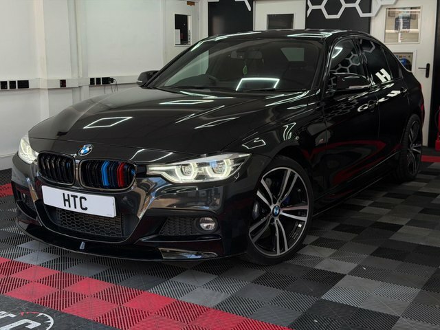 BMW 3 Series 330D M Sport Black #3