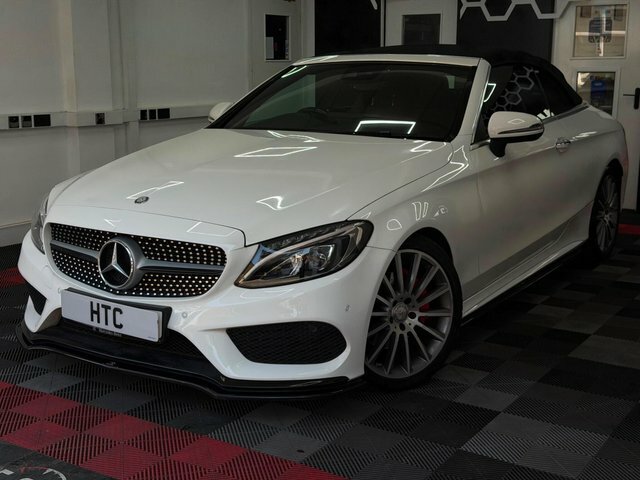 Mercedes-Benz C Class C220d Amg Line Premium White #4