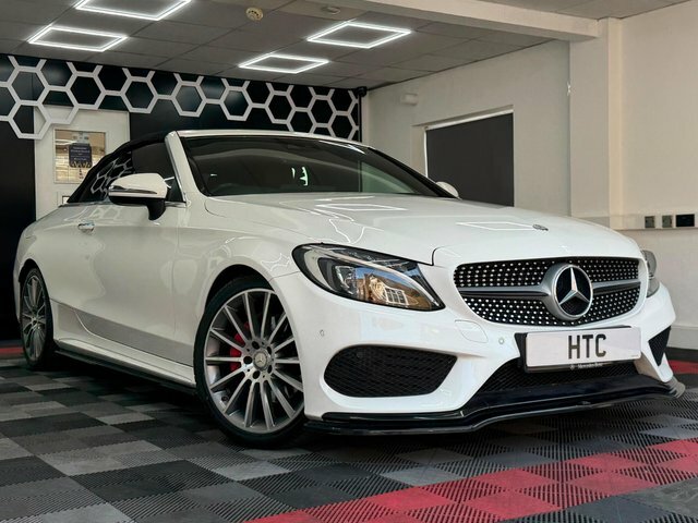 Mercedes-Benz C Class C220d Amg Line Premium White #6