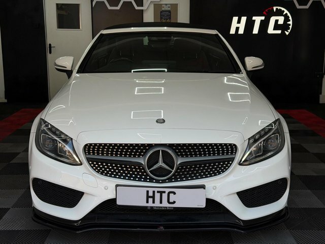 Mercedes-Benz C Class C220d Amg Line Premium White #2
