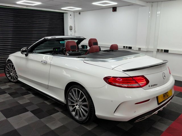 Mercedes-Benz C Class C220d Amg Line Premium White #5