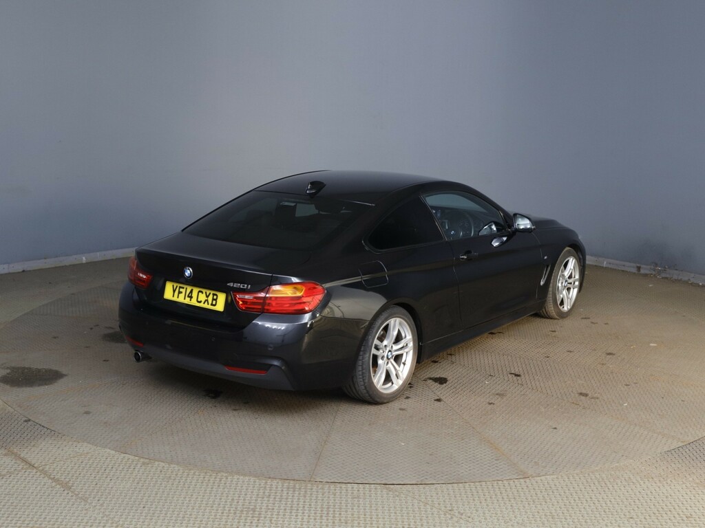 BMW 4 Series Gran Coupe 2.0 420I M Sport Coupe Black #4