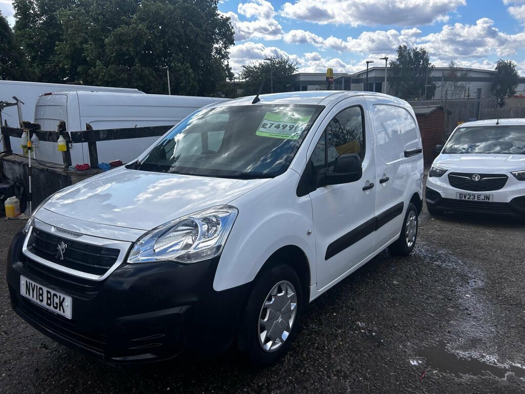 Peugeot Partner 1.6 Bluehdi 854 Professional L1 White #3