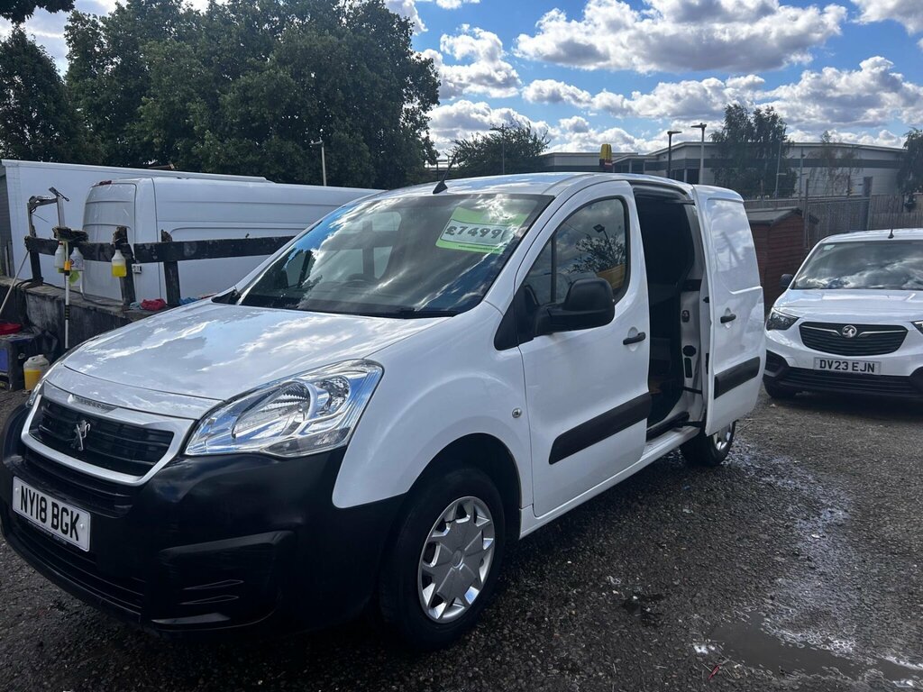 Peugeot Partner 1.6 Bluehdi 854 Professional L1 White #6