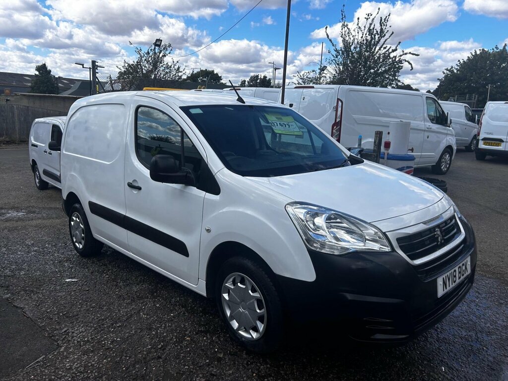 Peugeot Partner Bluehdi Se L1 Atv White #8