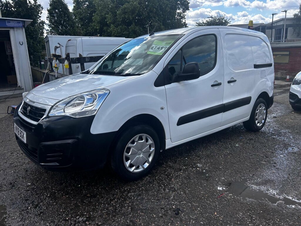 Peugeot Partner Bluehdi Se L1 Atv White #9