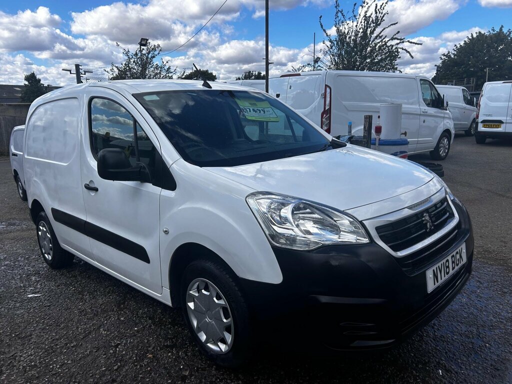 Peugeot Partner 1.6 Bluehdi 854 Professional L1 White