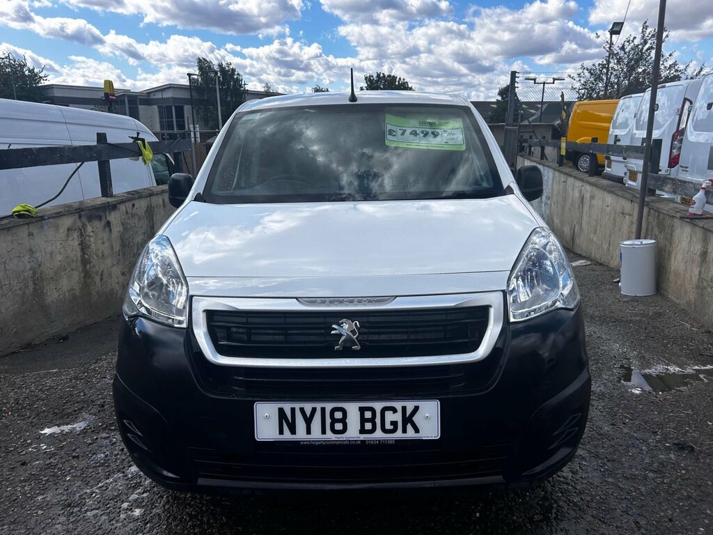 Peugeot Partner 1.6 Bluehdi 854 Professional L1 White #2