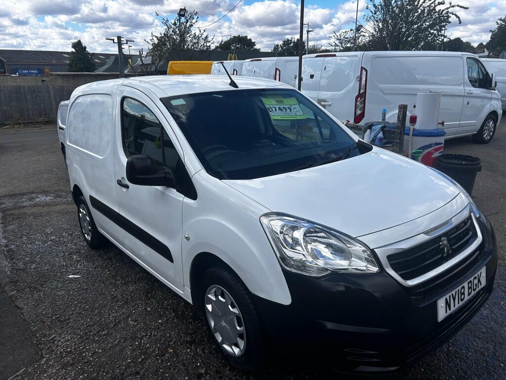 Peugeot Partner 1.6 Bluehdi 854 Professional L1 White #5