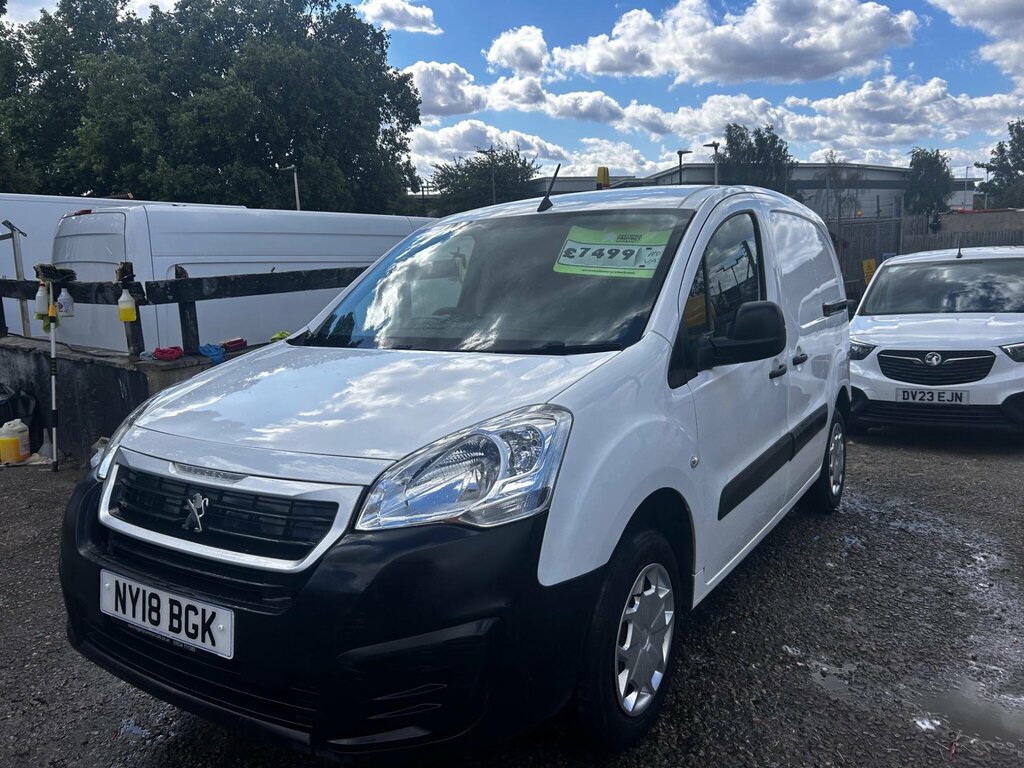 Peugeot Partner Bluehdi Se L1 Atv White #10