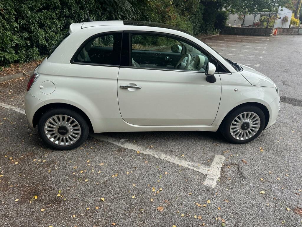 Fiat 500 Lounge Rhd White #6