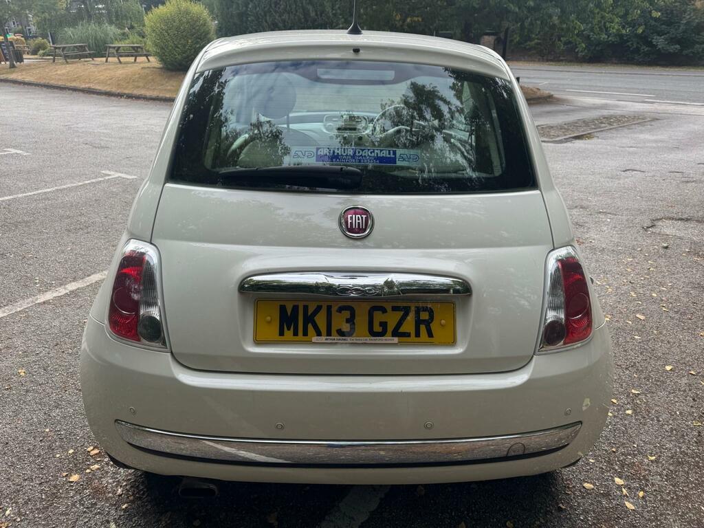 Fiat 500 Lounge Rhd White #4