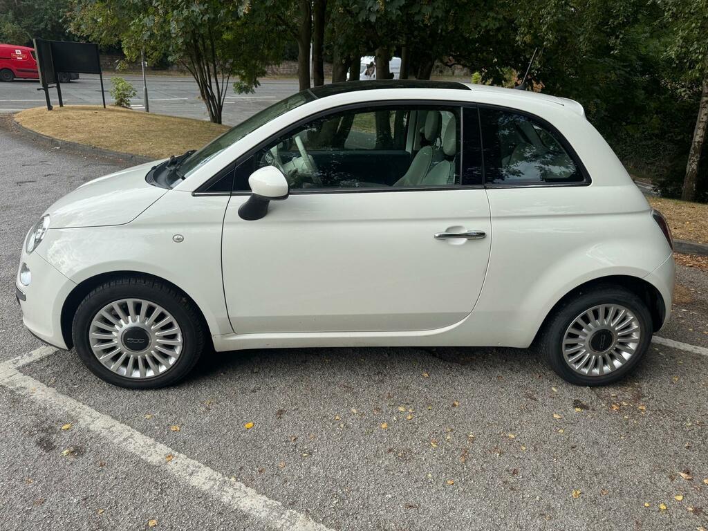 Fiat 500 Lounge Rhd White #2