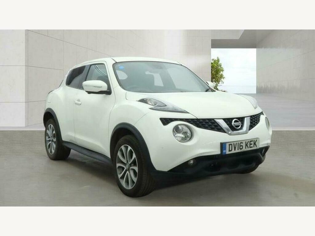 Nissan Juke Home Car Detail White