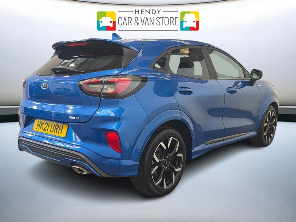 Ford Puma 1.0 Ecoboost Hybrid Mhev 155 St-line X Blue #4