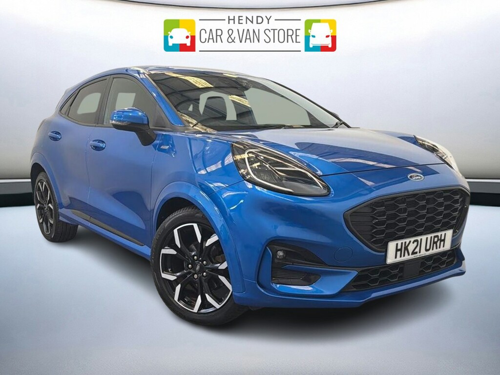 Ford Puma 1.0 Ecoboost Hybrid Mhev 155 St-line X Blue