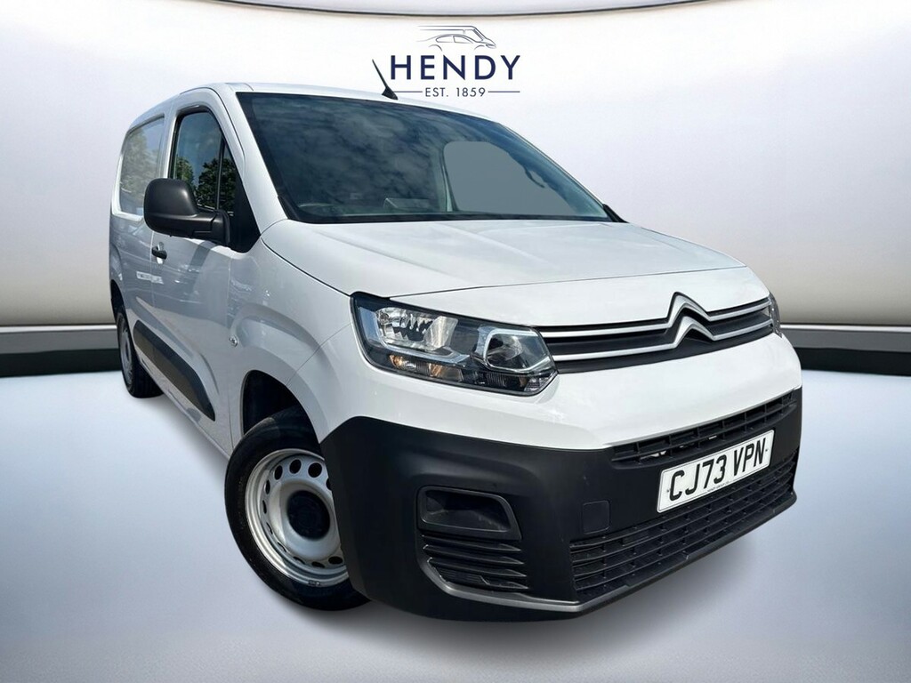 Citroen Berlingo 1.5 Bluehdi 1000Kg Enterprise Ed 100Ps 6 Speed Ss White