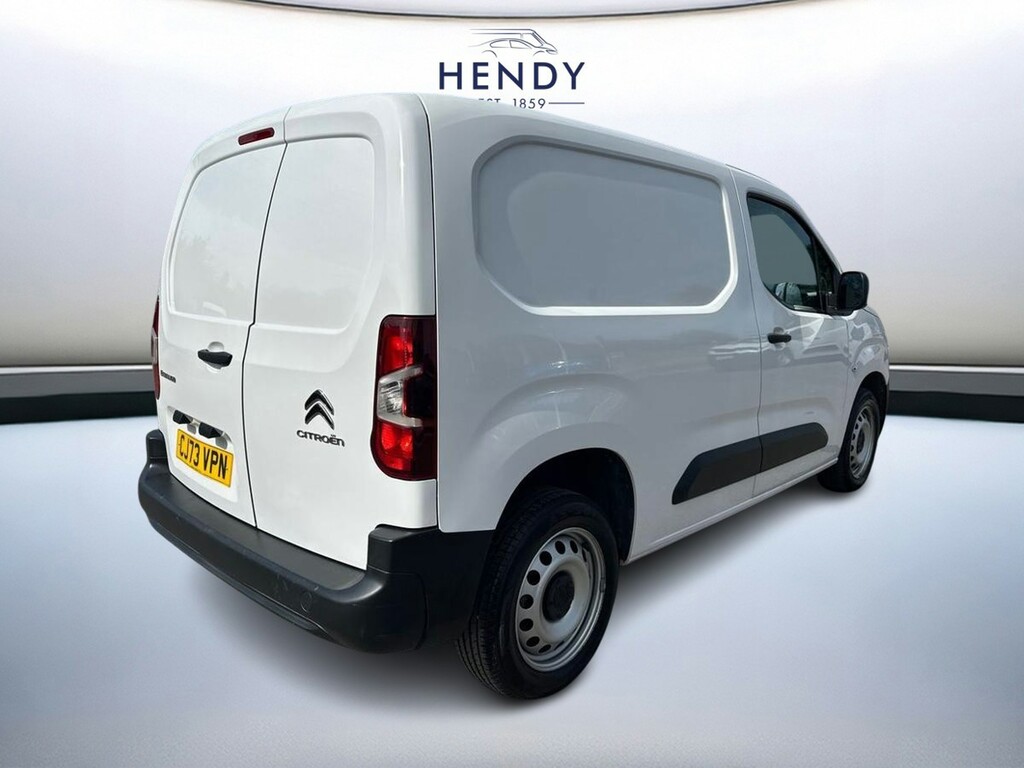 Citroen Berlingo 1.5 Bluehdi 1000Kg Enterprise Ed 100Ps 6 Speed Ss CJ73VPN White #3