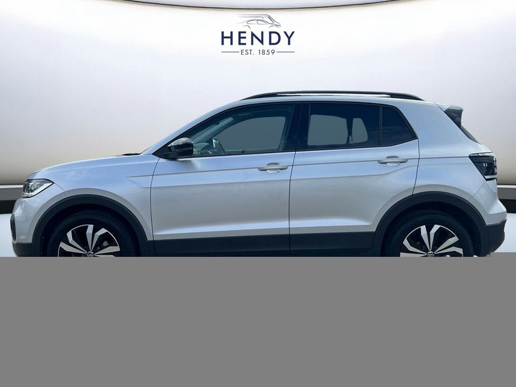 Volkswagen T-Cross 1.0 Tsi 110 Black Edition HV22OXZ Silver #2