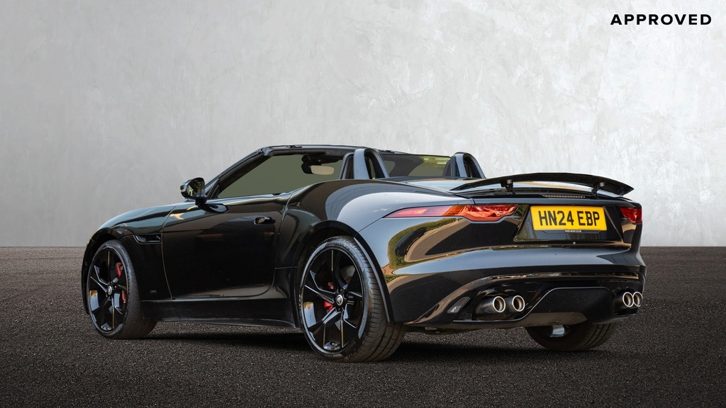Jaguar F-Type 5.0 P450 Supercharged V8 75 Plus Black