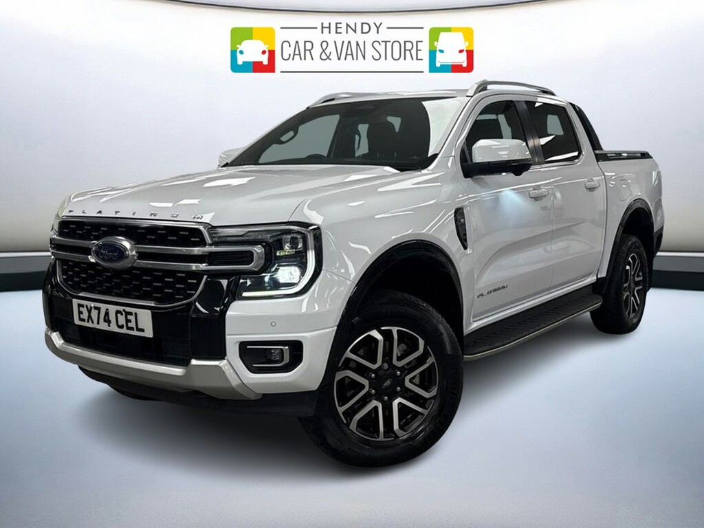 Ford Ranger Pick Up Dcab Platinum 3.0 Ecoblue V6 240 HN25JLU White #5