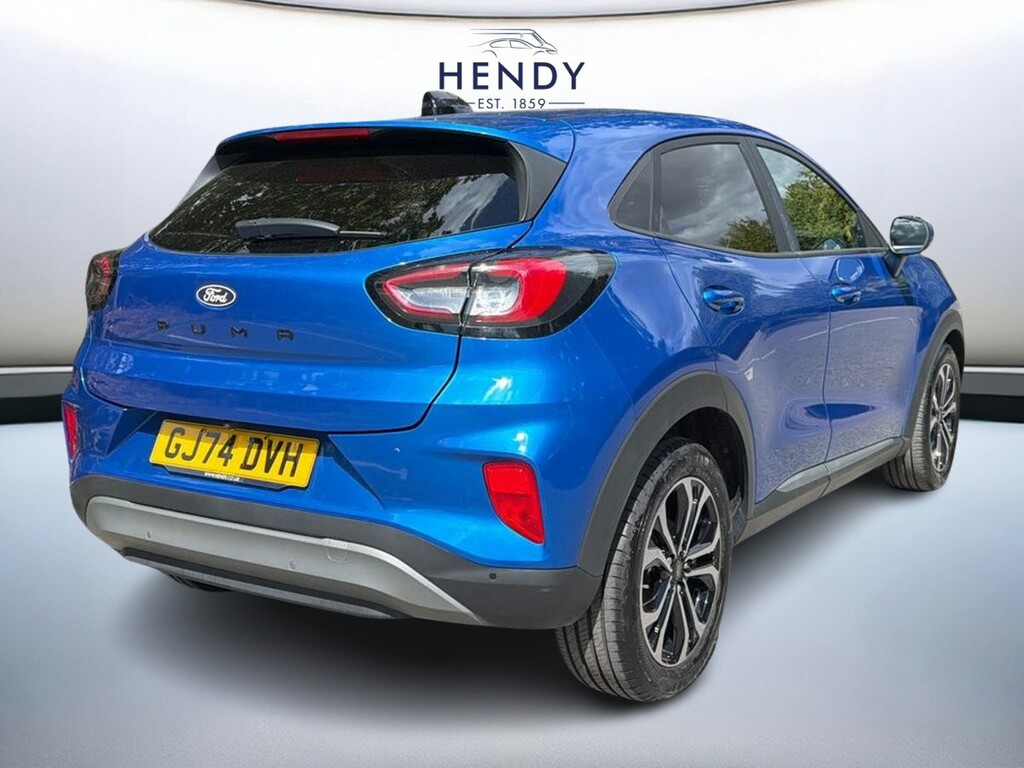 Ford Puma 1.0 Ecoboost Hybrid Mhev Titanium Blue