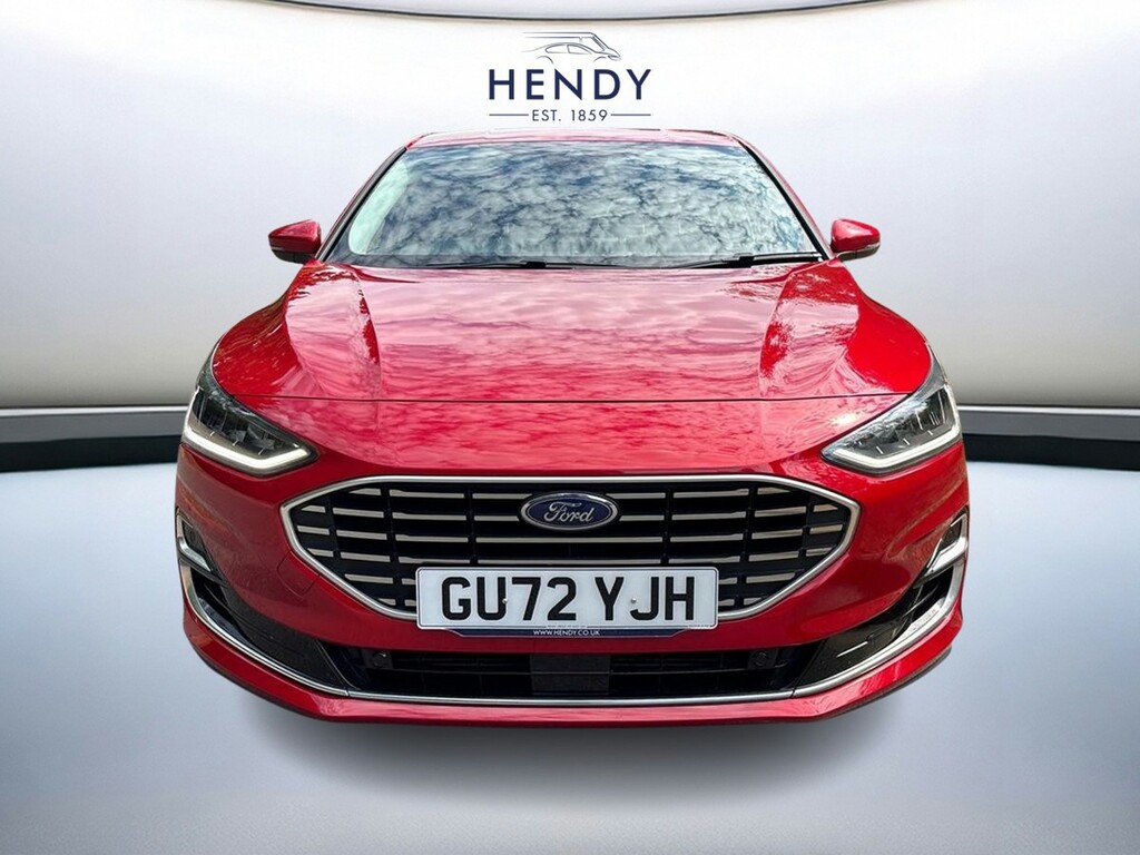 Ford Focus 1.0 Ecoboost Hybrid Mhev 155 Titanium Vignale Red #5