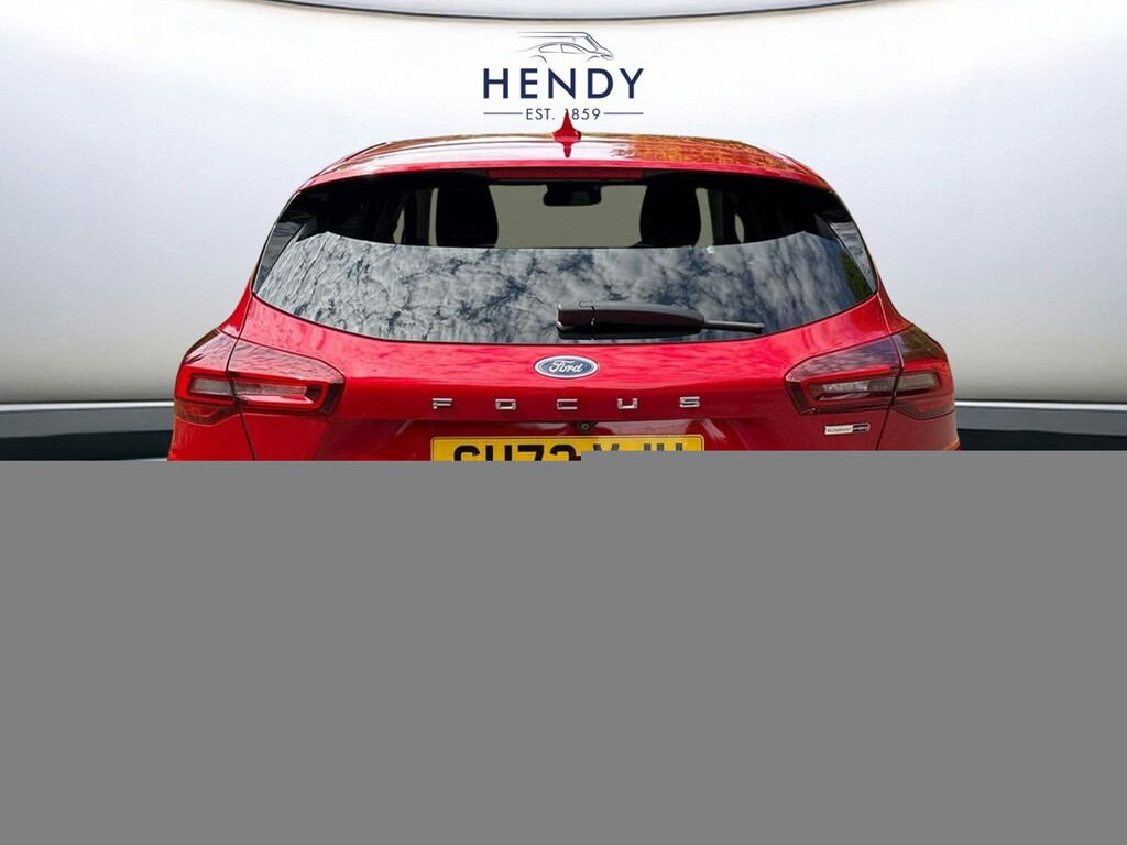Ford Focus 1.0 Ecoboost Hybrid Mhev 155 Titanium Vignale Red #4