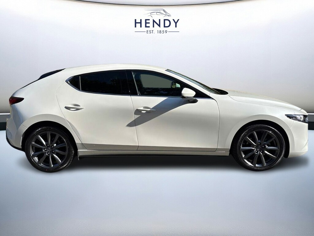 Mazda 3 2.5 E-skyactiv G Mhev 140 Exclusive-line White #2