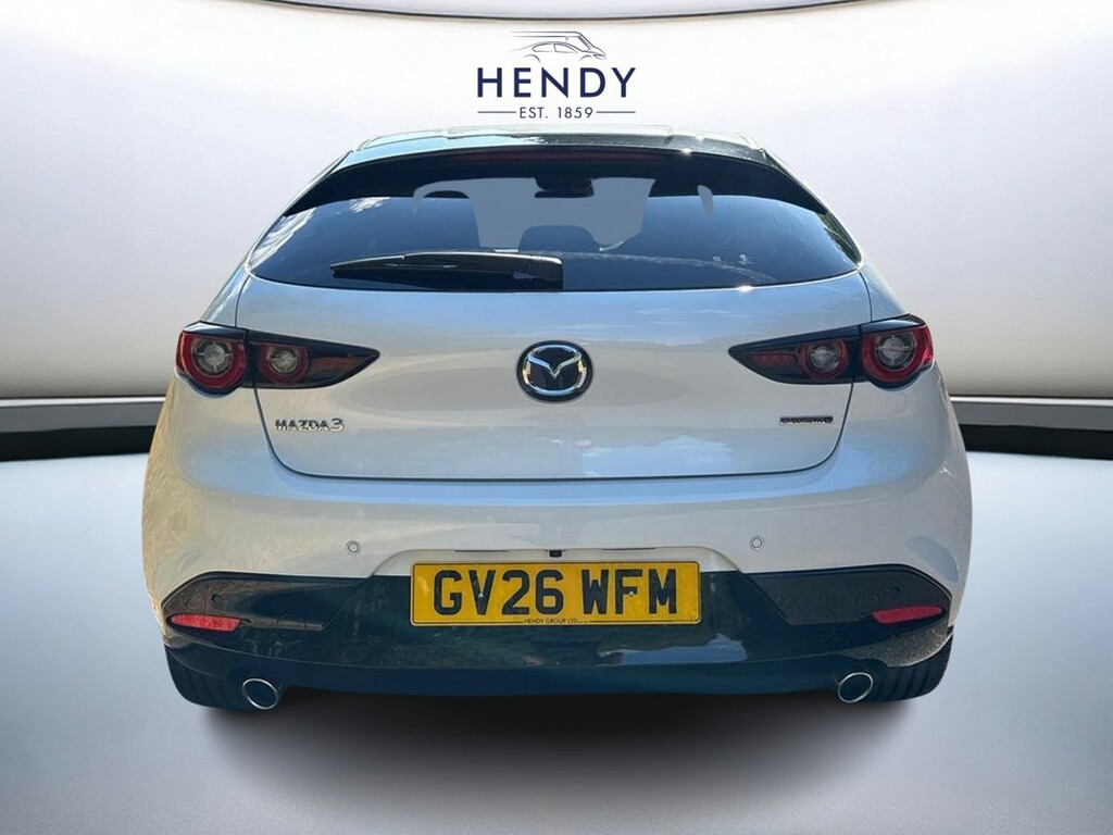 Mazda 3 2.5 E-skyactiv G Mhev 140 Exclusive-line White #5