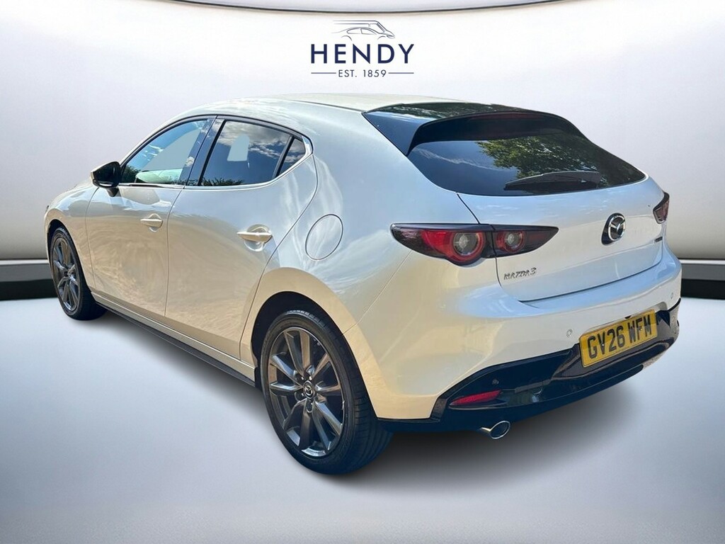 Mazda 3 2.5 E-skyactiv G Mhev 140 Exclusive-line White #6