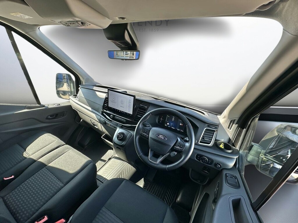 Ford Transit Custom 135Kw 68Kwh H2 Trend Van Dap Black #3