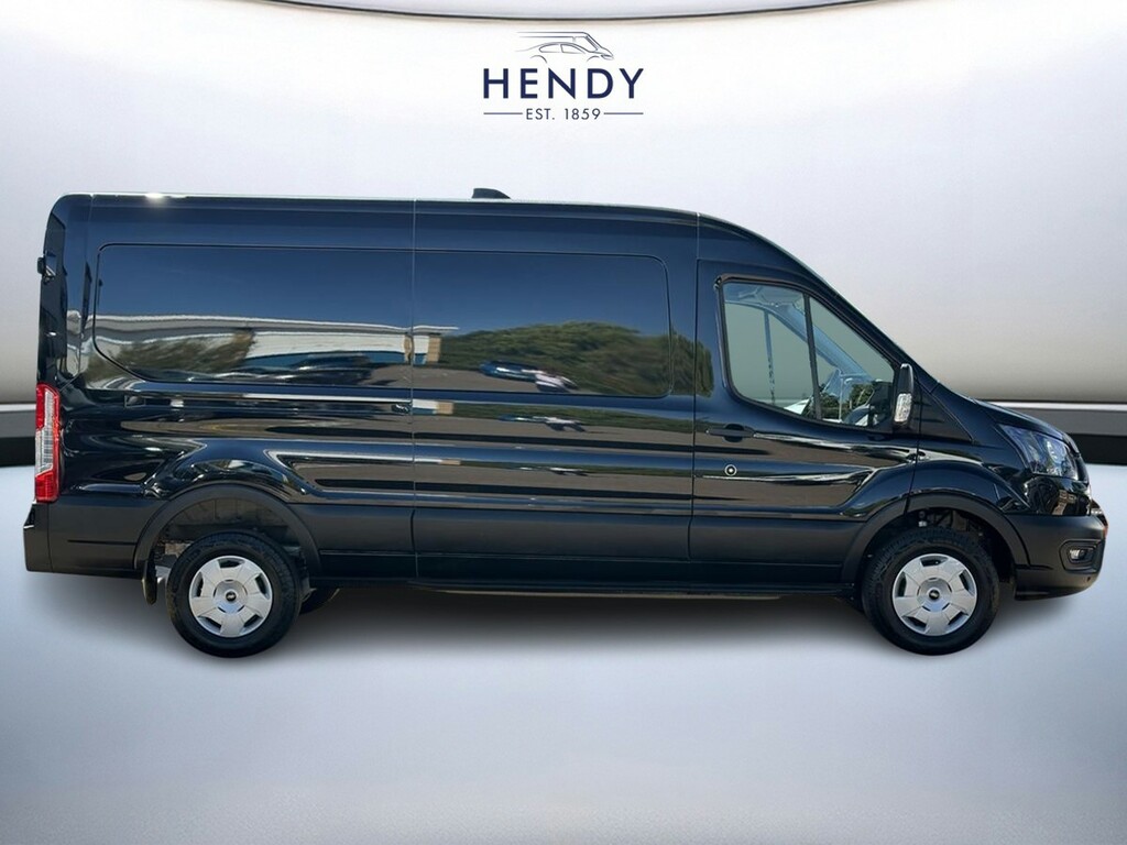Ford Transit Custom 135Kw 68Kwh H2 Trend Van Dap Black #2