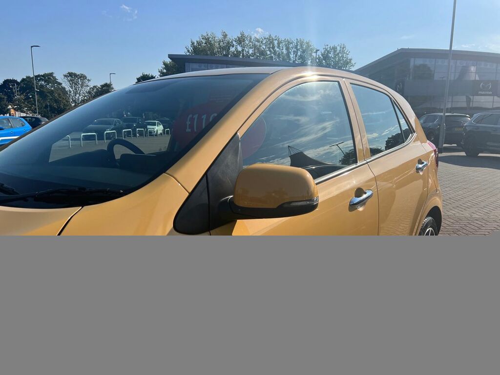 Kia Picanto 1.0 3 4 Seats Yellow #5