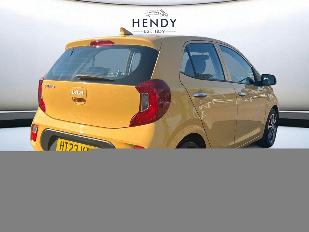 Kia Picanto 1.0 3 4 Seats Yellow #3